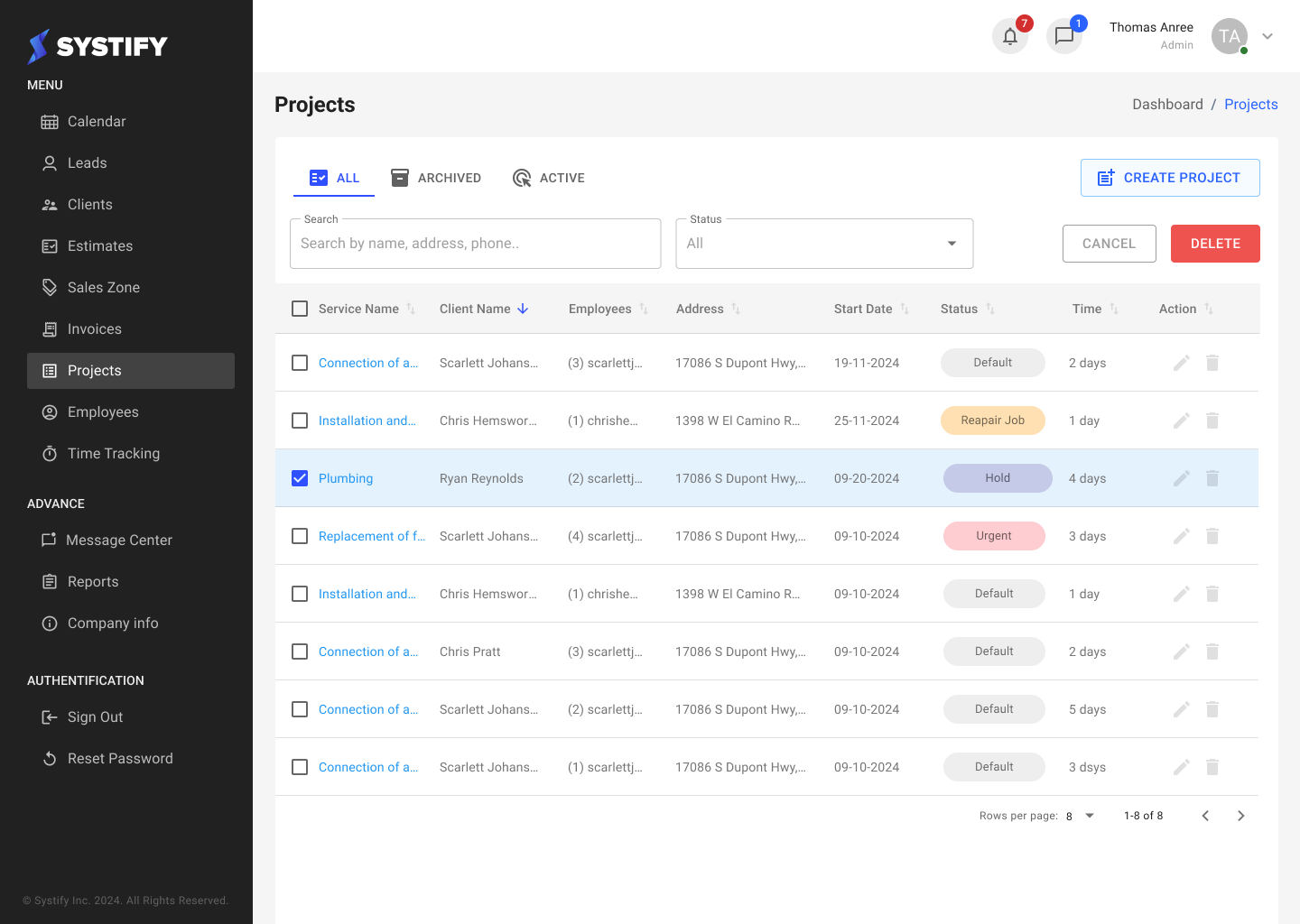 Buy Construction Management Software - Systify